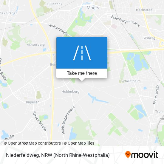 Niederfeldweg map