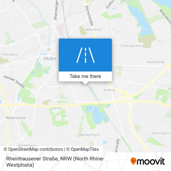 Rheinhausener Straße map