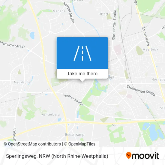 Карта Sperlingsweg