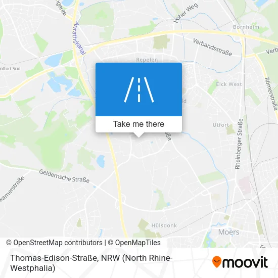 Карта Thomas-Edison-Straße