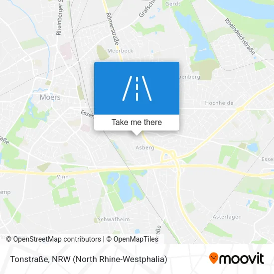 Tonstraße map