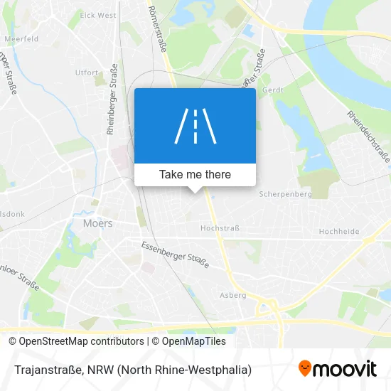 Карта Trajanstraße