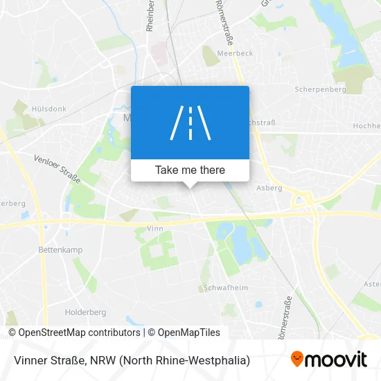 Vinner Straße map