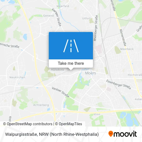 Walpurgisstraße map