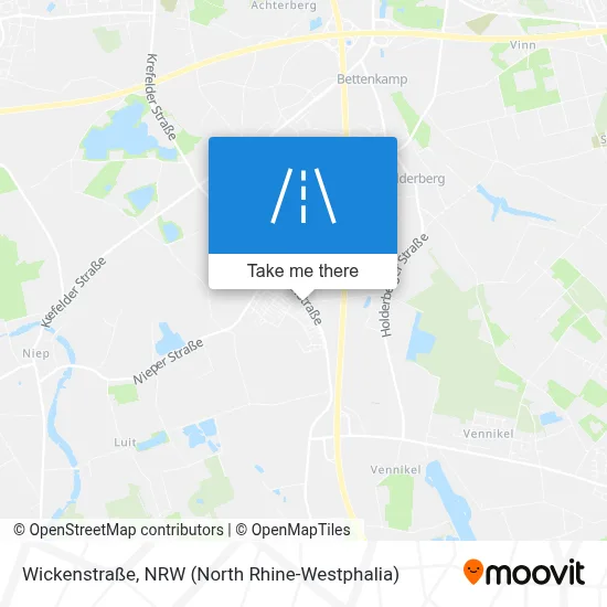 Wickenstraße map