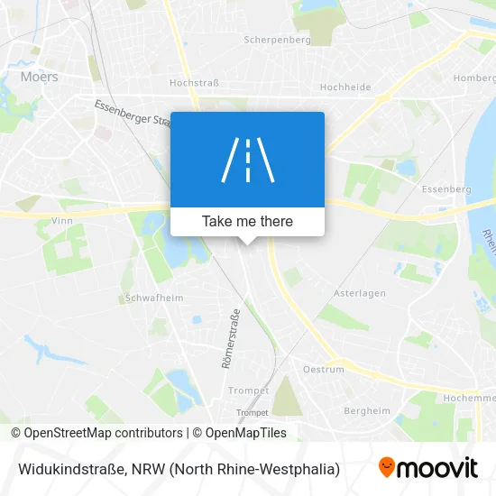 Карта Widukindstraße
