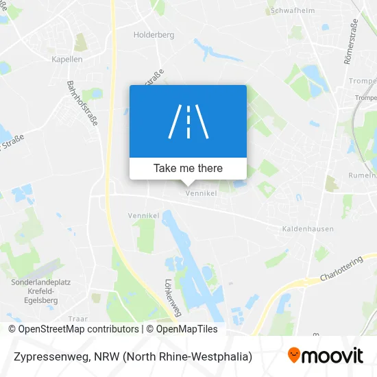 Zypressenweg map