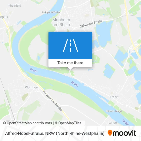 Карта Alfred-Nobel-Straße