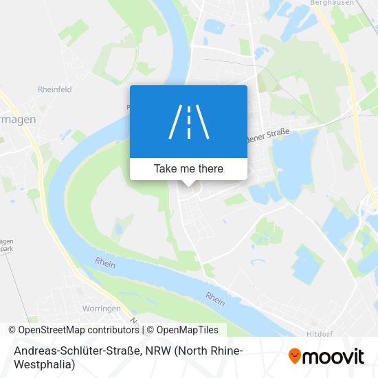 Andreas-Schlüter-Straße map
