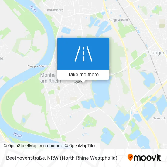 Beethovenstraße map