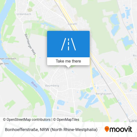 Bonhoefferstraße map