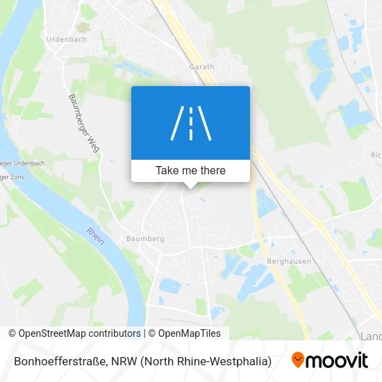 Карта Bonhoefferstraße