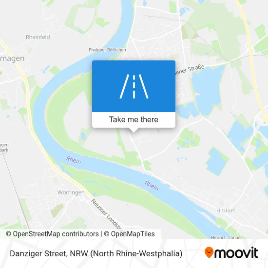Danziger Straße map