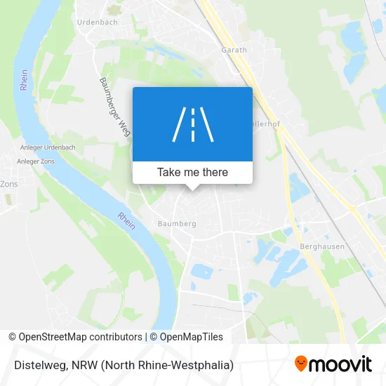Карта Distelweg