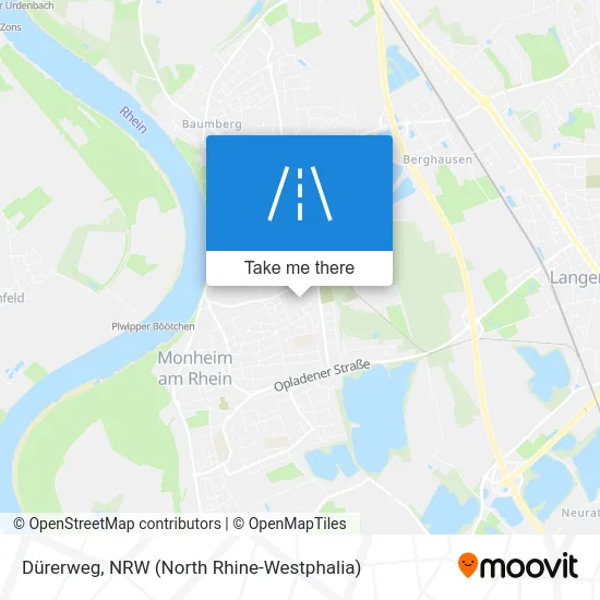 Карта Dürerweg