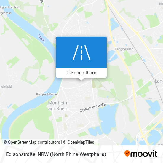 Карта Edisonstraße