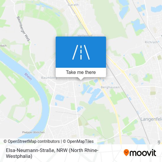 Elsa-Neumann-Straße map