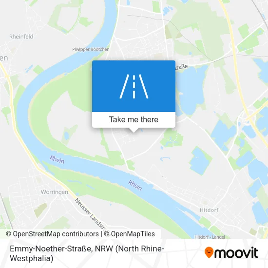 Карта Emmy-Noether-Straße