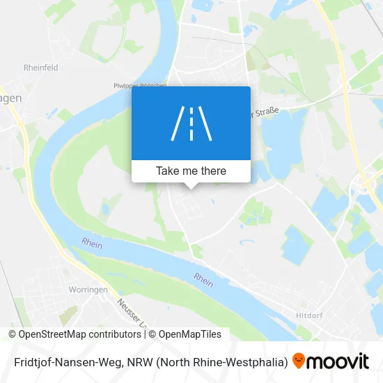 Карта Fridtjof-Nansen-Weg