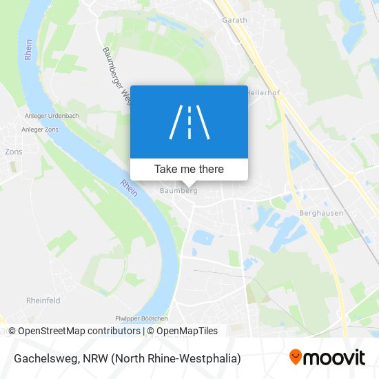Карта Gachelsweg