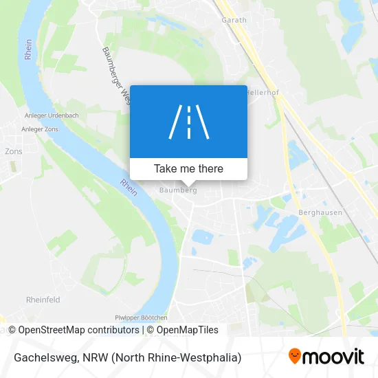 Gachelsweg map