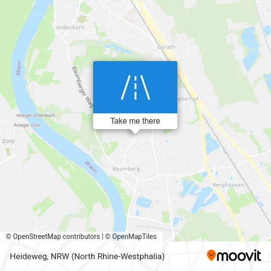 Карта Heideweg