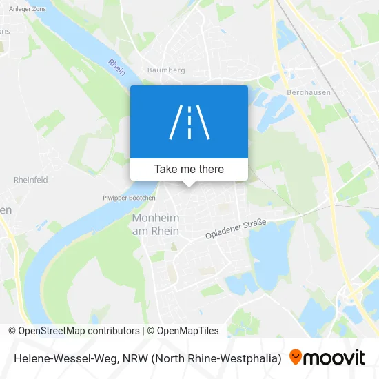 Helene-Wessel-Weg map