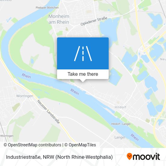 Industriestraße map