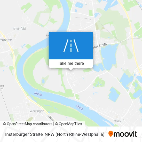 Insterburger Straße map
