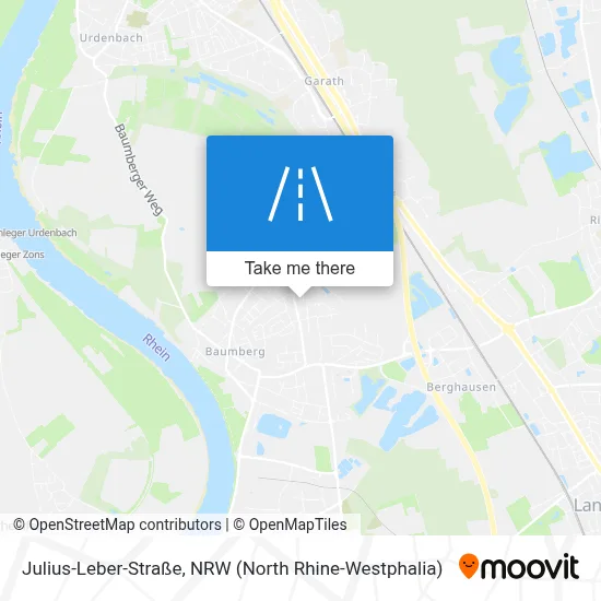 Julius-Leber-Straße map