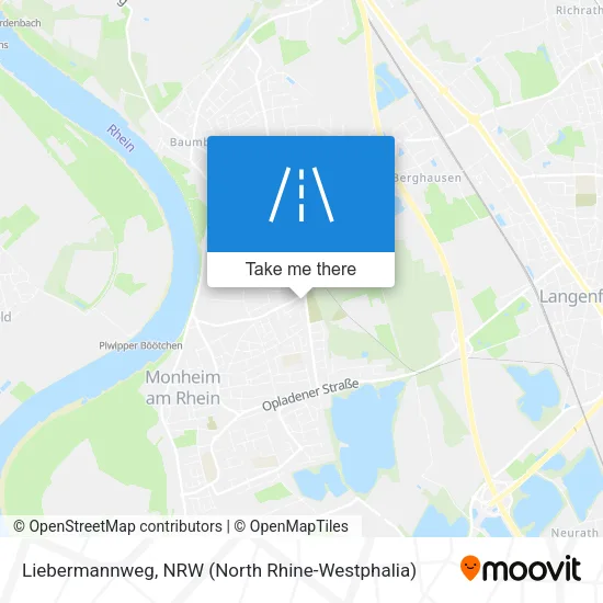 Карта Liebermannweg