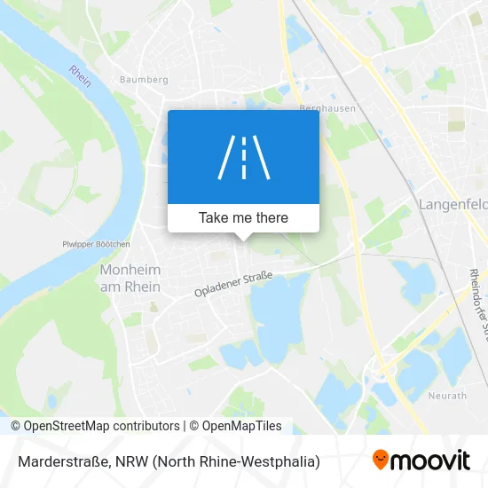 Карта Marderstraße