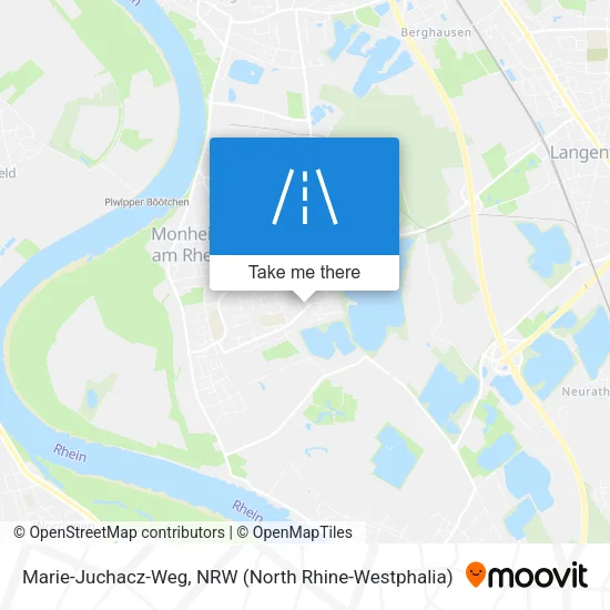 Карта Marie-Juchacz-Weg