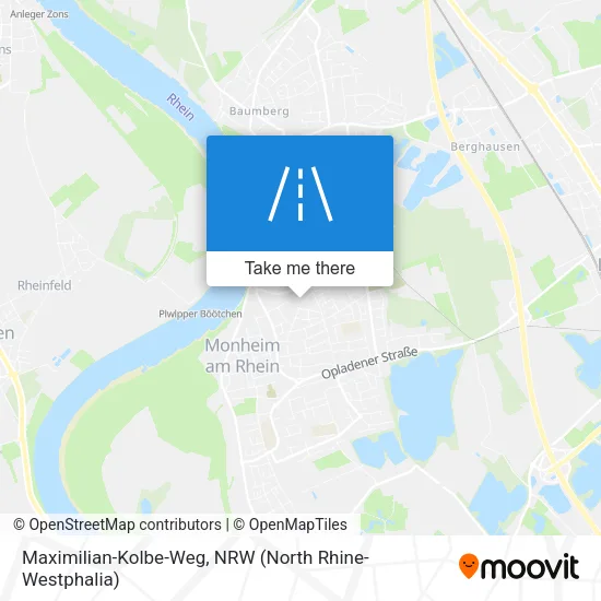 Карта Maximilian-Kolbe-Weg