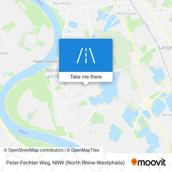 Карта Peter-Fechter-Weg
