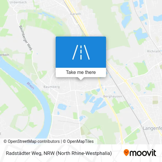Карта Radstädter Weg