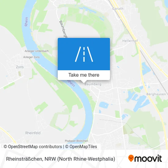 Карта Rheinsträßchen