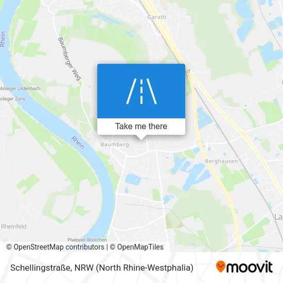 Карта Schellingstraße