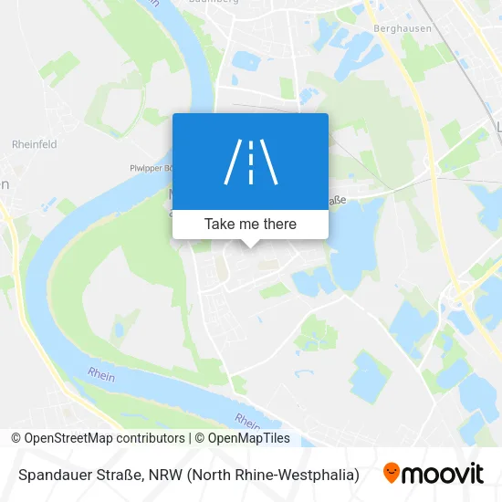 Карта Spandauer Straße
