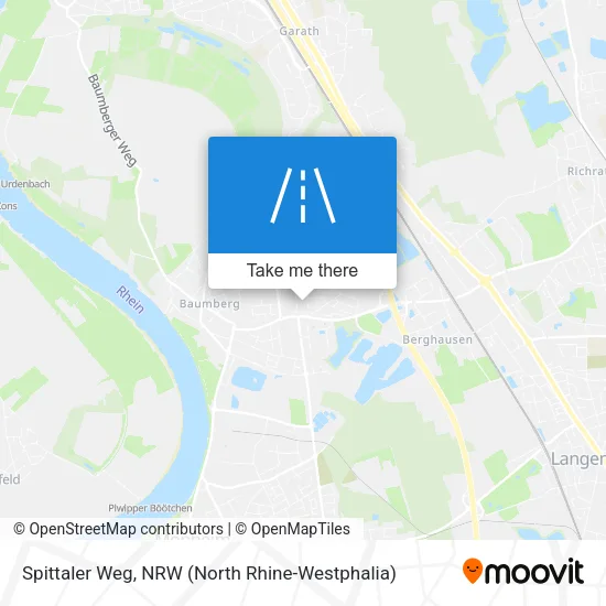 Карта Spittaler Weg