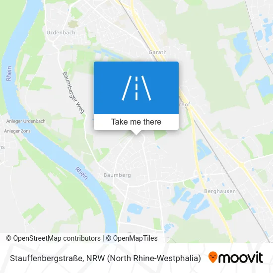 Карта Stauffenbergstraße