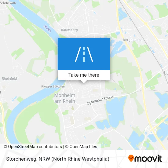 Карта Storchenweg