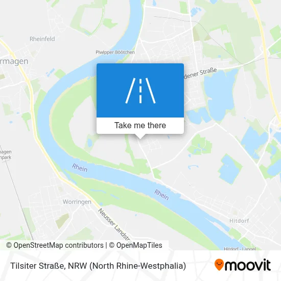 Tilsiter Straße map