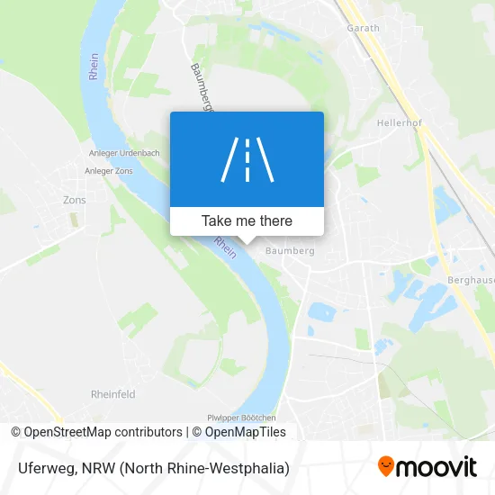 Карта Uferweg