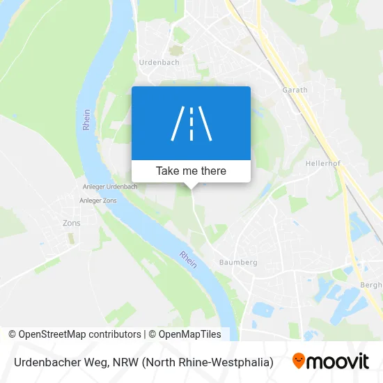Urdenbacher Weg map