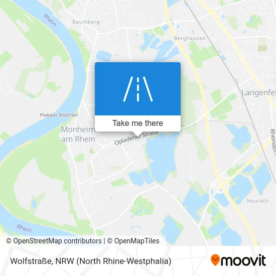 Карта Wolfstraße