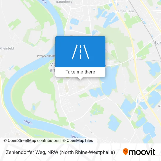 Zehlendorfer Weg map