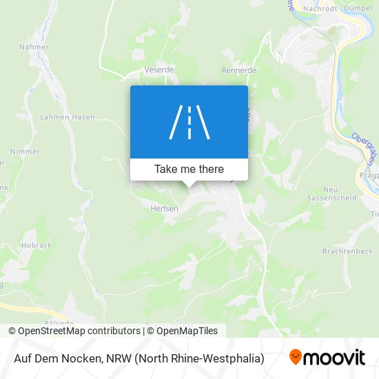 Auf Dem Nocken map