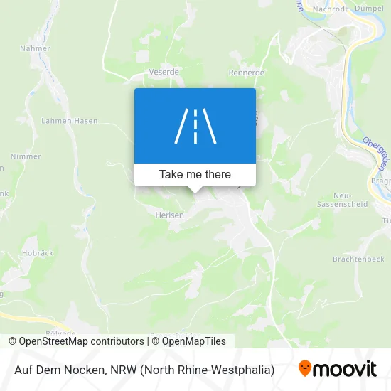 Карта Auf Dem Nocken