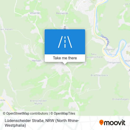 Lüdenscheider Straße map